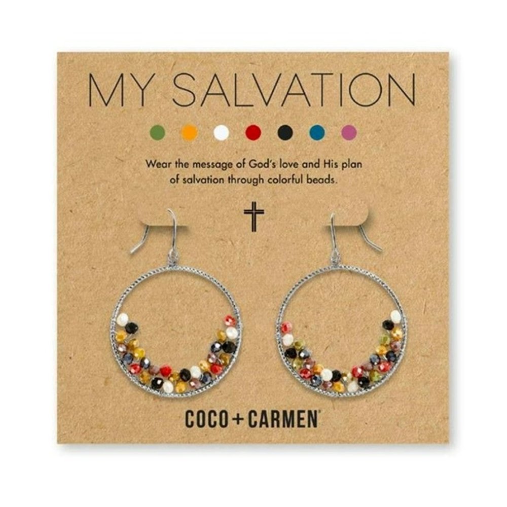 COCO + CARMEN Salvation Earrings - Silver